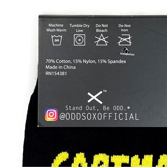 Odd Sox Cartman South Park Crew Socks Mens Womens Fun Novelty Gift - Picture 7 of 7